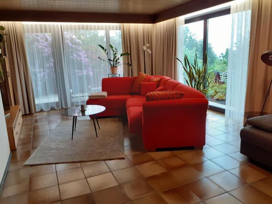 Komfort-Ferienwohnung Auf Der Eulenburg Grafengehaig Exterior foto