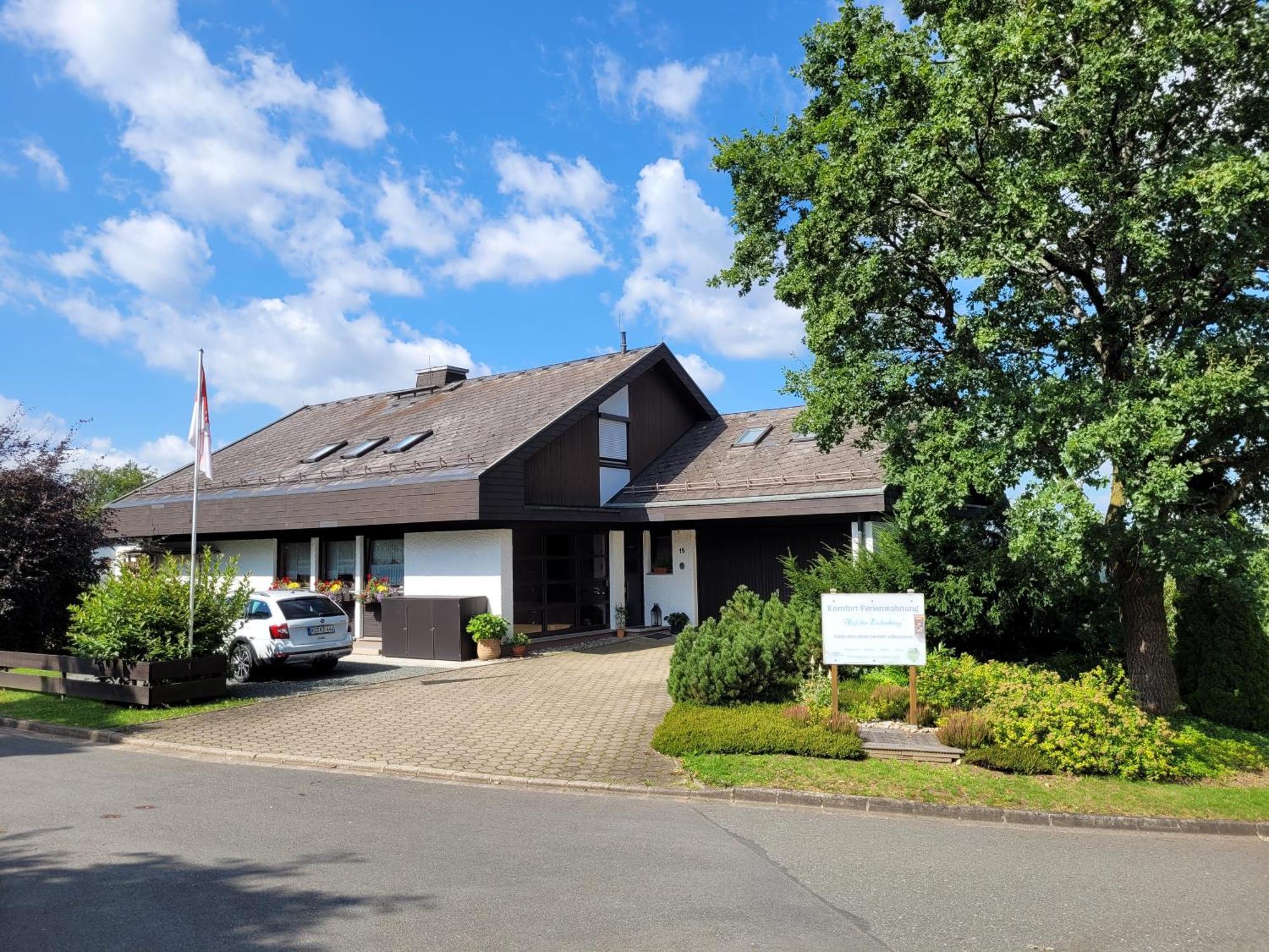 Komfort-Ferienwohnung Auf Der Eulenburg Grafengehaig Exterior foto