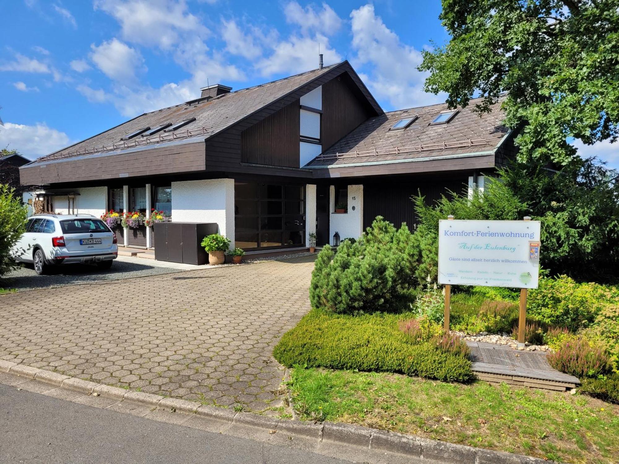 Komfort-Ferienwohnung Auf Der Eulenburg Grafengehaig Exterior foto